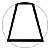 Mesa Alpha 1,20 x 0,60 - Preto/Branco - Imagem 6