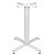 Base de Mesa Para Tampos de Madeira Pedra Vidro 80 cm Onix - Imagem 1