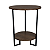 Mesa De Canto Bélgica Lateral Decorativa Estilo Industrial - Imagem 12