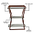 Prateleira de Parede Design Industrial Decorativa Bard - Imagem 7