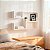 Conjunto 2 Prateleiras Nichos Decorativas Em S MDP Branco - Imagem 1
