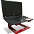 Suporte para Notebook Laptop Stand Dj em Aço Macbook - Vermelho - Imagem 1
