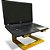 Suporte para Notebook Laptop Stand Dj em Aço Macbook - Amarelo - Imagem 1