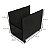 Suporte Porta Gabinete Cpu e Estabilizador Com Rodinhas Rodízio - Preto - Imagem 6