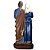 Sagrada Família resina 40 cm color - Imagem 4