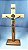 Crucifixo de Madeira Mesa/Parede de 21 cm - Imagem 6