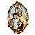 Medalhão de Parede Nossa Senhora do Carmo 40 cm - Imagem 1