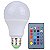 Lâmpada LED Bulbo 9W E27 Bivolt RGB com Controle | Inmetro - Imagem 1