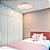 Luminária Plafon LED 42cm 48W Sobrepor Redondo Chanfro 3 Cores Rosa - Imagem 4
