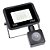Refletor MicroLED Ultra Thin 10W Branco Frio Black Type Sensor - Imagem 3