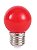 Lâmpada LED Bolinha 1w Vermelha | Inmetro - Imagem 1