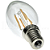 Lâmpada LED Vela Cristal E14 4W Bivolt Branco Quente | Inmetro - Imagem 2