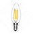 Lâmpada LED Vela Cristal E14 4W Bivolt Branco Quente | Inmetro - Imagem 4
