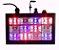 Refletor Holofote LED Strobo RGB 15W 12 Leds para Festa - Imagem 1
