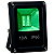 Refletor Holofote MicroLED SMD 10W Verde - Imagem 1