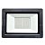 Refletor MicroLED Ultra Thin 200W Branco Frio Black Type - Imagem 2