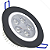 Spot Dicróica 5w LED Direcionável Corpo Preto e Branco Bicolor - Imagem 1
