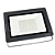 Refletor MicroLED Ultra Thin 200W Branco Quente Black Type - Imagem 3