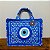 Bolsa Olho grego Azul - Imagem 1