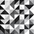 Geométrico Preto e Branco - Papel de Parede - Imagem 2