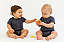 Romper Unissex Chumbo com Botões (Rn-3m), (6m); (9m) - Imagem 2
