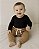 Conjunto de Bebê Théo (Body Black + Calça Canelada) 3 Meses - Imagem 1