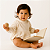 Romper Babado Off White (12-18m); (18-24m) - Imagem 1