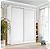 Guarda Roupa Infantil Branco 2 Portas White 1,80M Puppi Mobile - Imagem 1