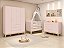 Quarto de Bebê Completo Elfe Classic com Cômoda Sapateira e Pés em Madeira Natural Reller - Imagem 2