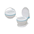 Penico Privadinha Musical Flush - Baby Style - Imagem 2