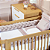 Kit Berço Trança Linho Rosê com Bordado Delicado, 100% Algodão 6 Peças - Batistela Baby - Imagem 3
