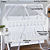 Mosquiteiro de Varal Branco com Detalhes em Renda - Batistela Baby - Imagem 2