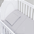 Jogo de Lençol Berço Basic Cinza 3 Peças - Batistela Baby - Imagem 3