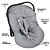Capa Bebê Conforto Matelado Branco Ajustável 100% Algodão 3 Peças - Batistela Baby - Imagem 2