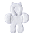 Capa Anatômica Matelado Branco para Bebê Conforto Acolchoada e Ajustável, 100% Algodão - Batistela Baby - Imagem 1