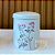 Kit Higiene Bebê Flores Lilás – Bandeja Branca Retangular - Imagem 3
