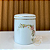 Kit Higiene Bebê Rosas Vintage com Garrafa Térmica – Bandeja Redonda de Porcelana - Imagem 3