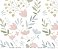 Papel de Parede - Doce Bebê 1 ( Floral Abstrato / DB740) - Imagem 1