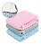 Manta baby Microfibra Pipoquinha com Sherpa - Rosa - Imagem 7