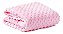 Manta baby Microfibra Pipoquinha com Sherpa - Rosa - Imagem 1