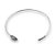 BRACELETE PULSEIRA CABEÇA COBRA SERPENTE TRABALHADO REGULÁVEL - PRATA 925 - Imagem 2