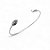 BRACELETE PULSEIRA CABEÇA COBRA SERPENTE TRABALHADO REGULÁVEL - PRATA 925 - Imagem 1