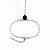 HAND CHAIN PULSEIRA DE MÃO COM PEDRA ONIX ANEL BOHO BALI  AJUSTÁVEL - PRATA 925 - Imagem 2