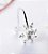 PIERCING DE PRESSÃO FLOCO DE NEVE - PRATA 925 - Imagem 2