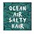 QUADRO DECORATIVO - OCEAN AIR SALTY HAIR - Imagem 1