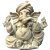 Ganesh turbante | Marmorite | Tamanho 23cm - Imagem 1
