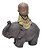 Buda no elefante | 13 cm | Resina - Imagem 1