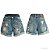 Short Jeans Bordados Lindos - Imagem 2