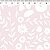 Tecido Floral Rosa ES034C01 - Imagem 1
