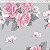 Classique Rosas Grandes com Fundo Cinza (35000C01) - Imagem 1